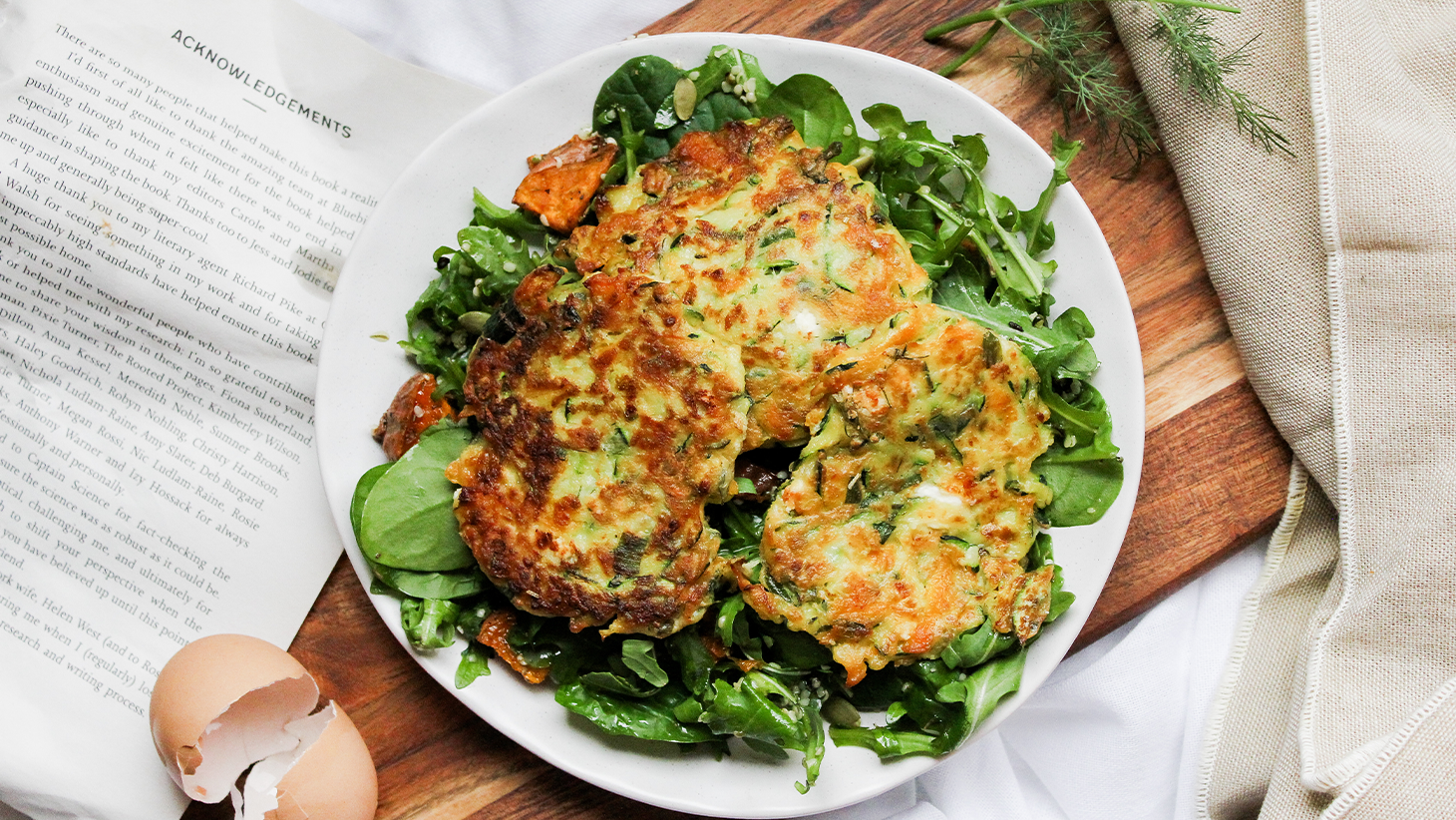 Image of Carrot and Zucchini Fritters