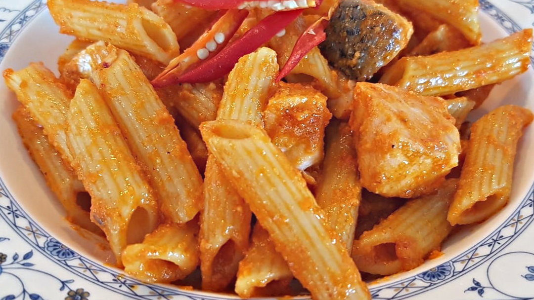 Image of SOS Harissa Salmon Pasta