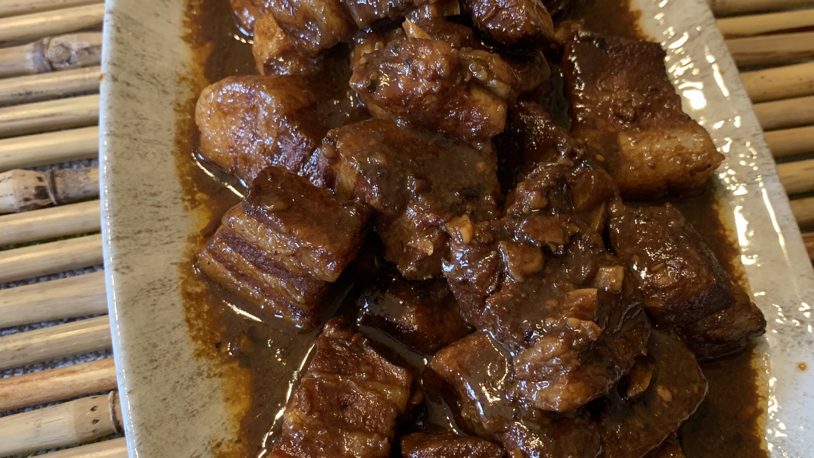 Image of Easy Pork Humba (Braised Pork with Black Bean Sauce)