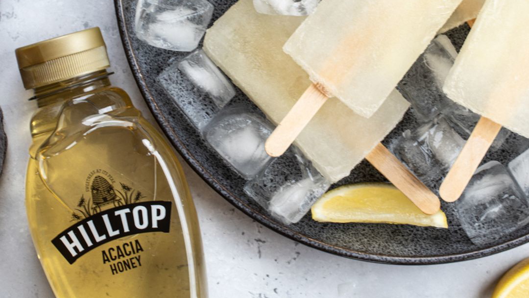 Image of Lemon & Honey Ice Lollies