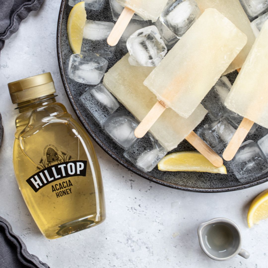 Lemon & Honey Ice Lollies