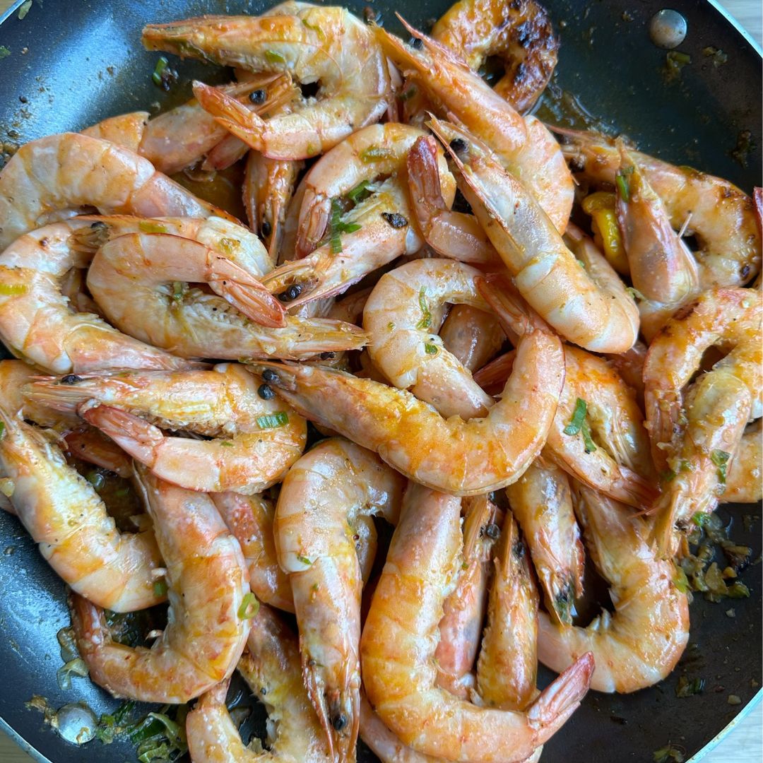 Jamaican Peppered Shrimp