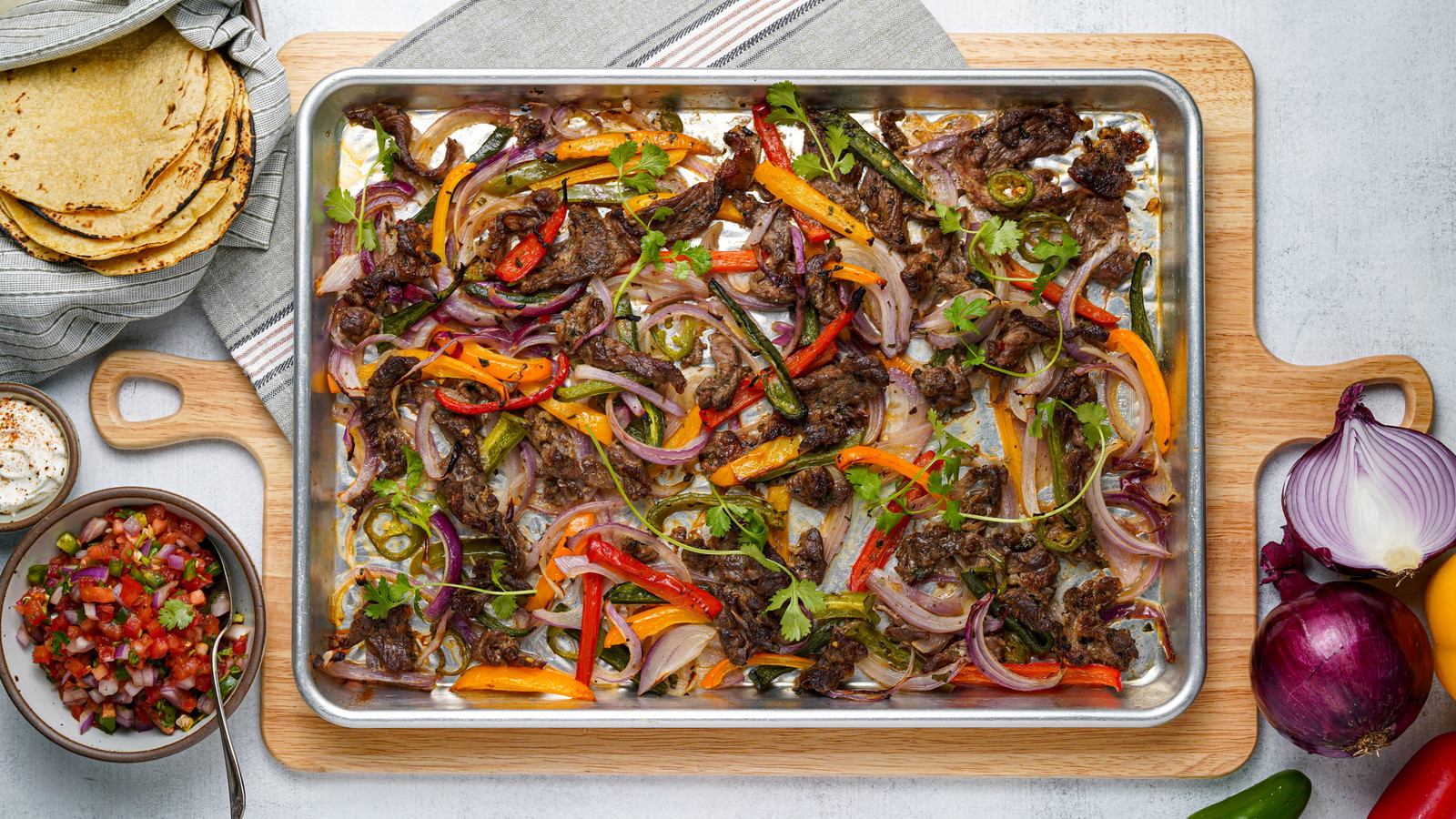 Image of Quick Sheet Pan Fajitas