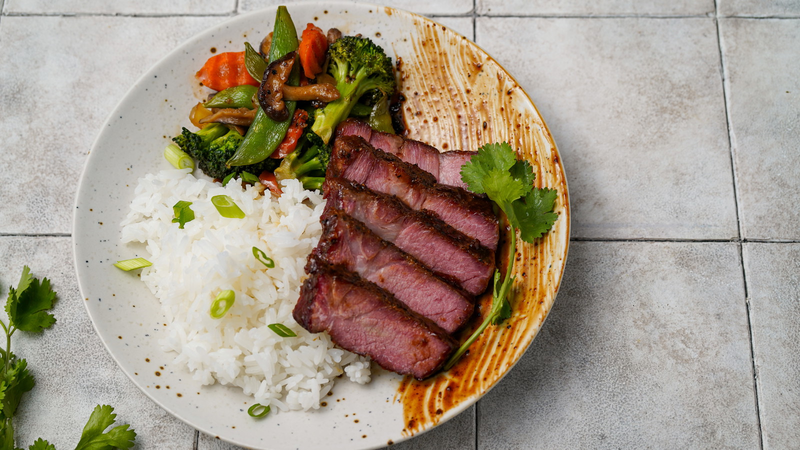 Image of Weeknight Char Siu Smoked Pork Steaks