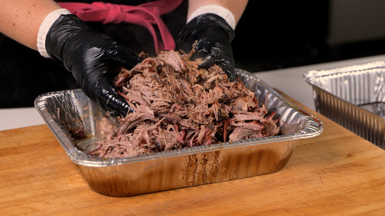 Image of Pulled Pork from a Kurobuta Pork Collar