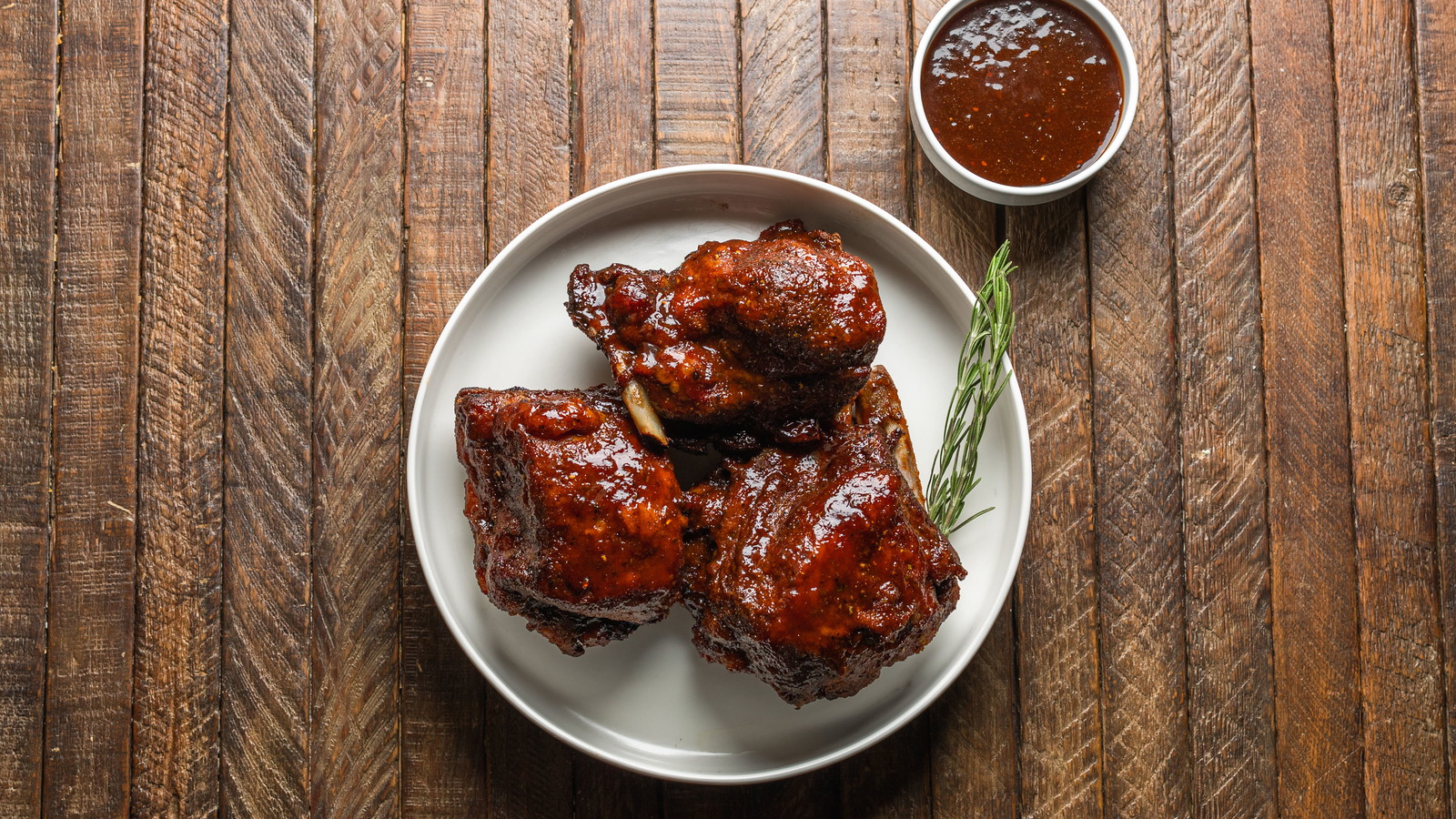 Image of Kurobuta Short Ribs with Guava BBQ Sauce