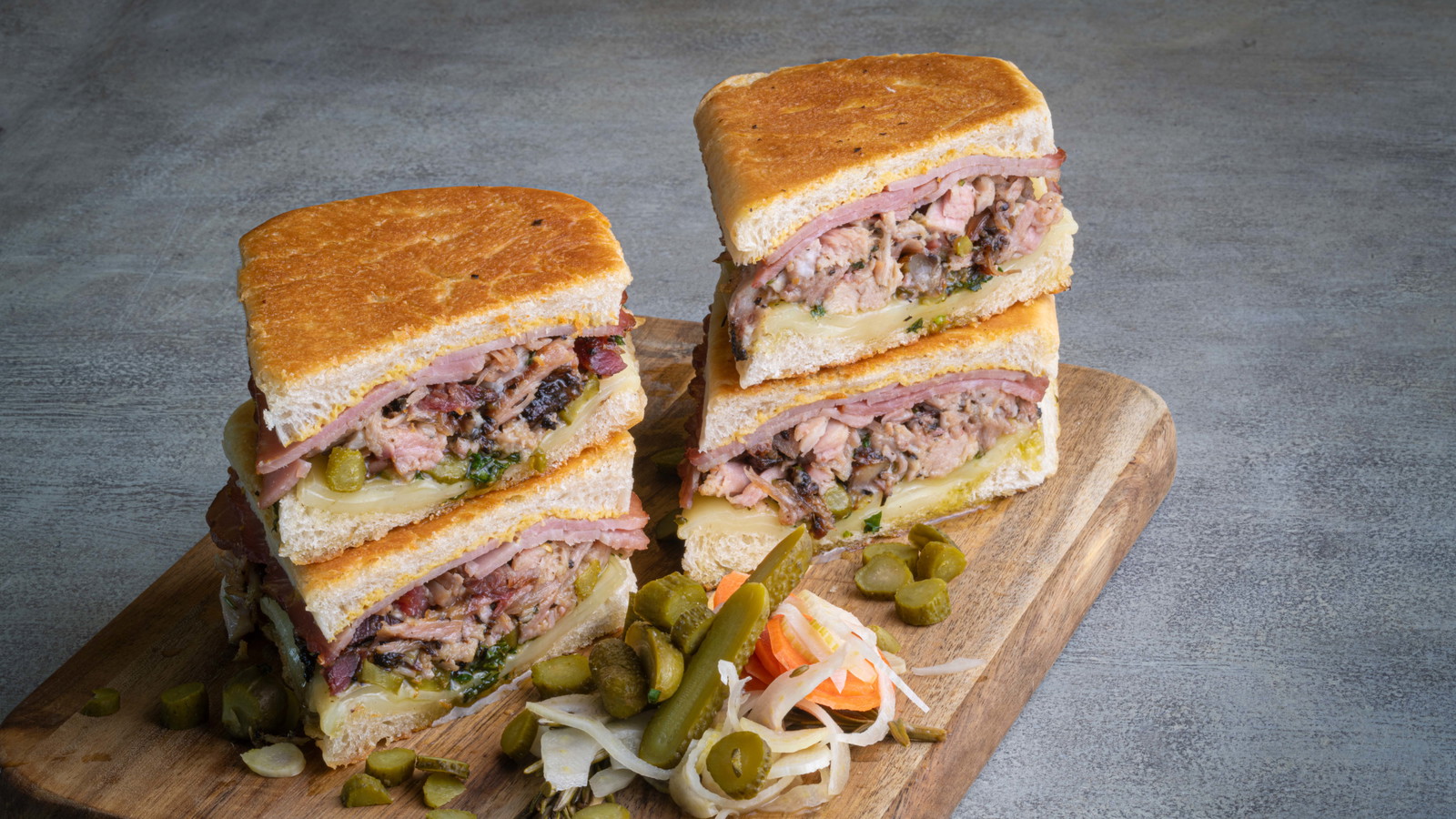 Kurobuta Pork Cubano Sandwiches