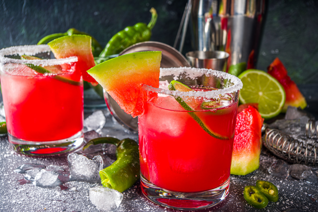 Image of Spicy Watermelon Margarita