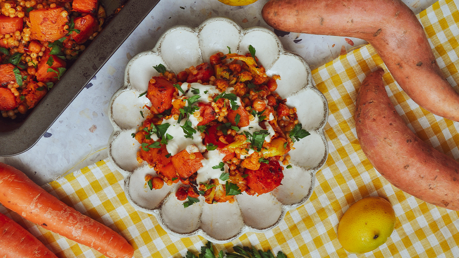 Image of Harissa Roasted Vegetable Cous Cous