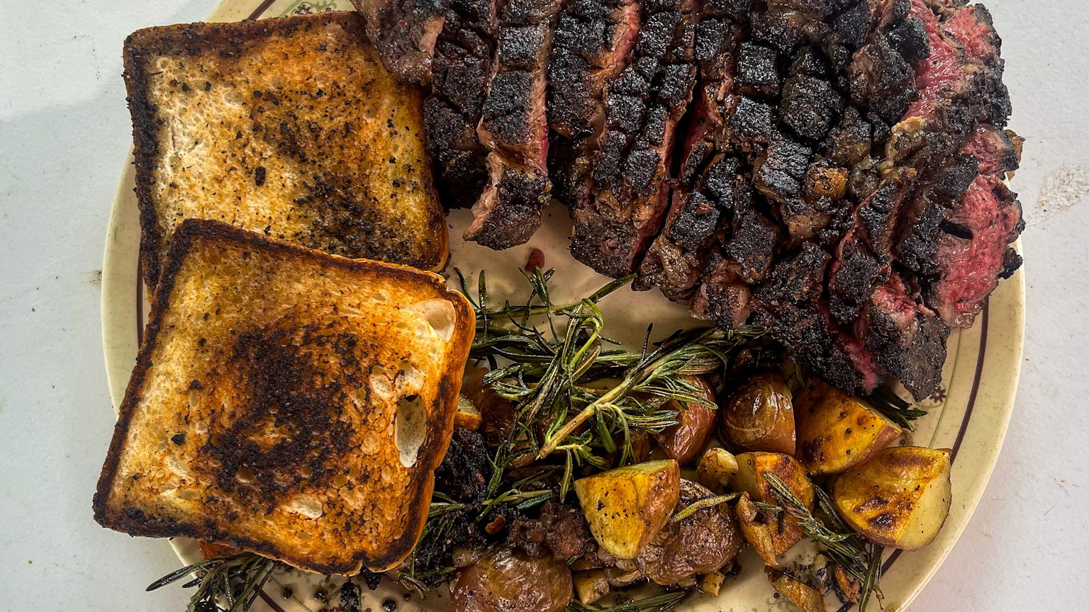 Image of Steak and Potatoes for Two