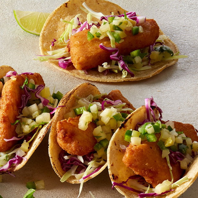 Image of Dipped & Dusted Grouper Tacos