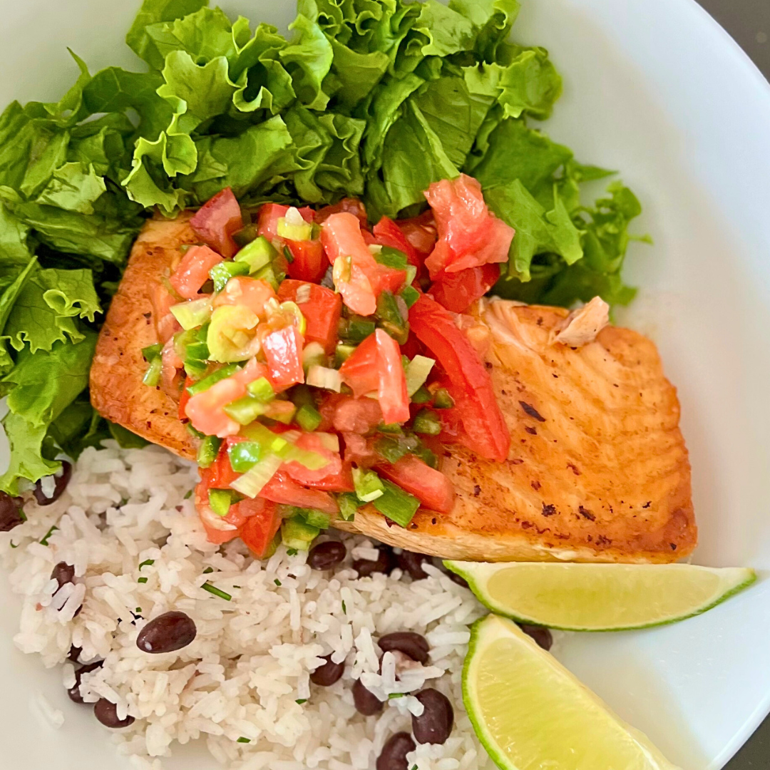 Image of Tex-Mex Salmon Bowl