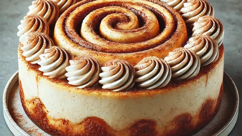 Image of Cinnamon Roll Cheesecake