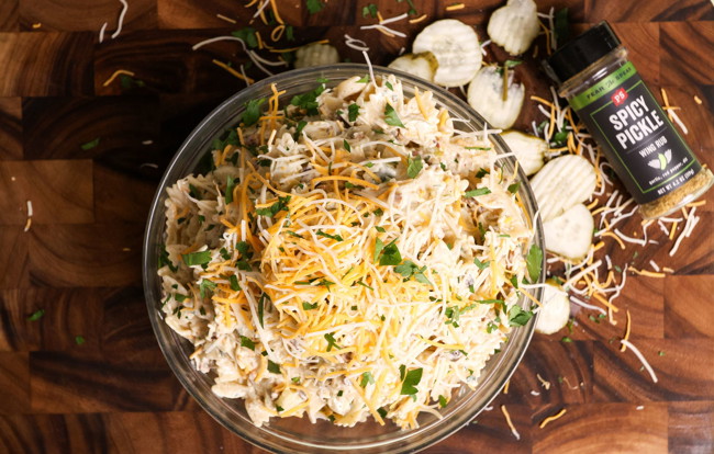 Image of Spicy Dill Pickle Pasta Salad