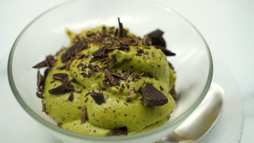 Image of Irish Moss-Matcha Ice Cream Recipe