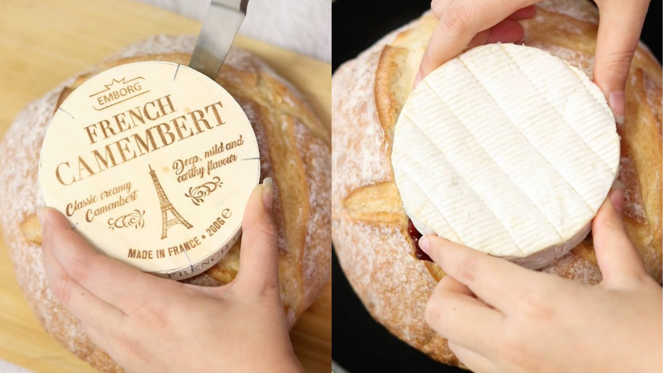 Image of Baked Camembert Cob Loaf 