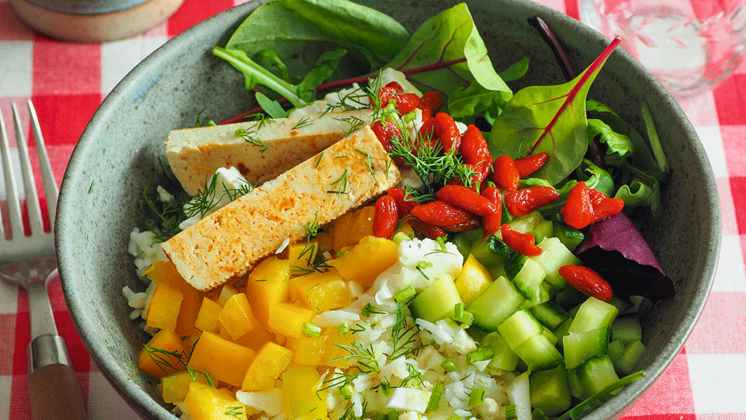 Image of Blumenkohl-Reissalat-Bowl