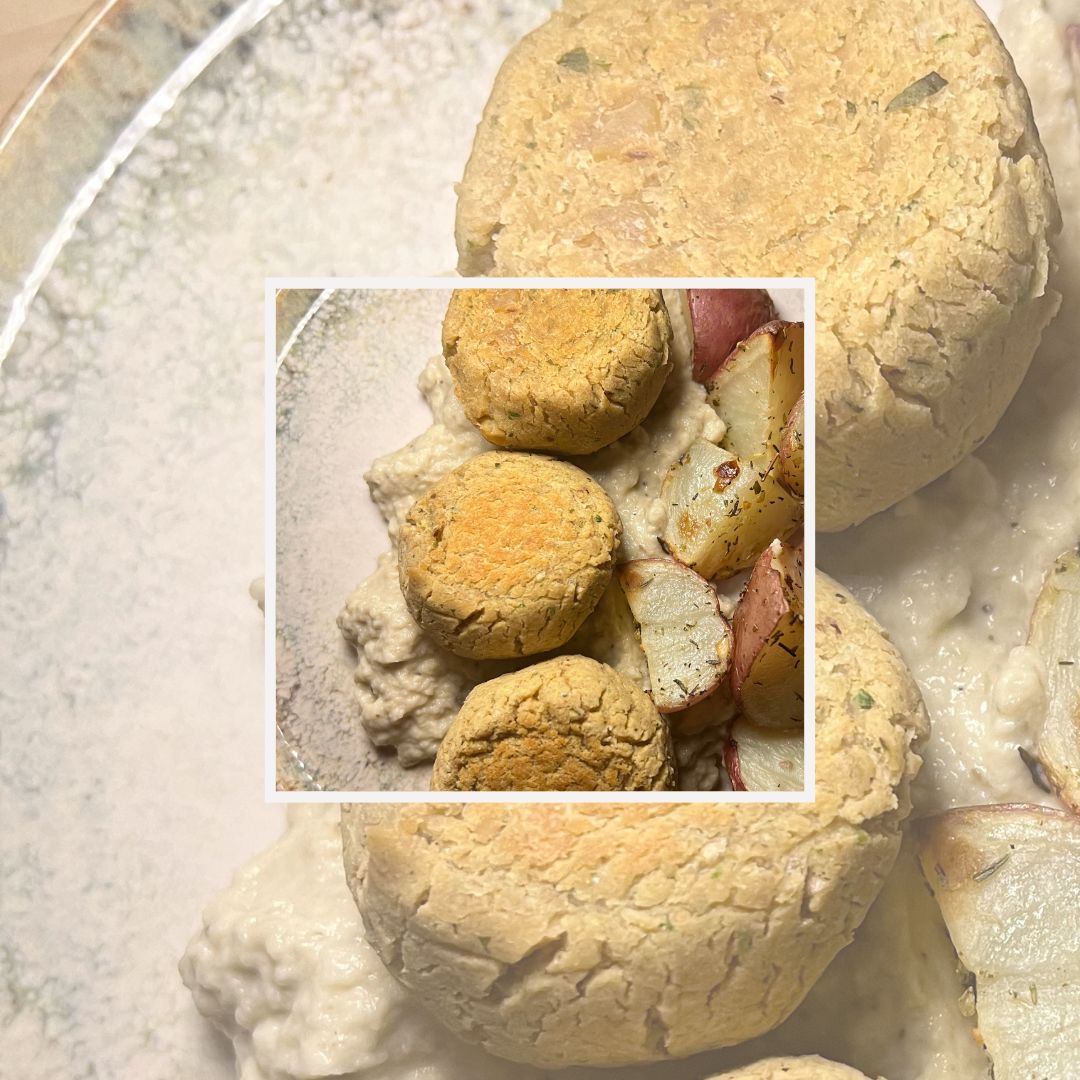 From Scratch Baked Falafel
