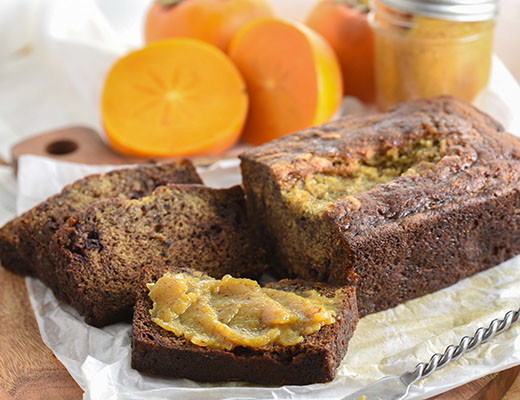 Image of Cinnamon Persimmon Bread with Cinnamon Persimmon Jelly