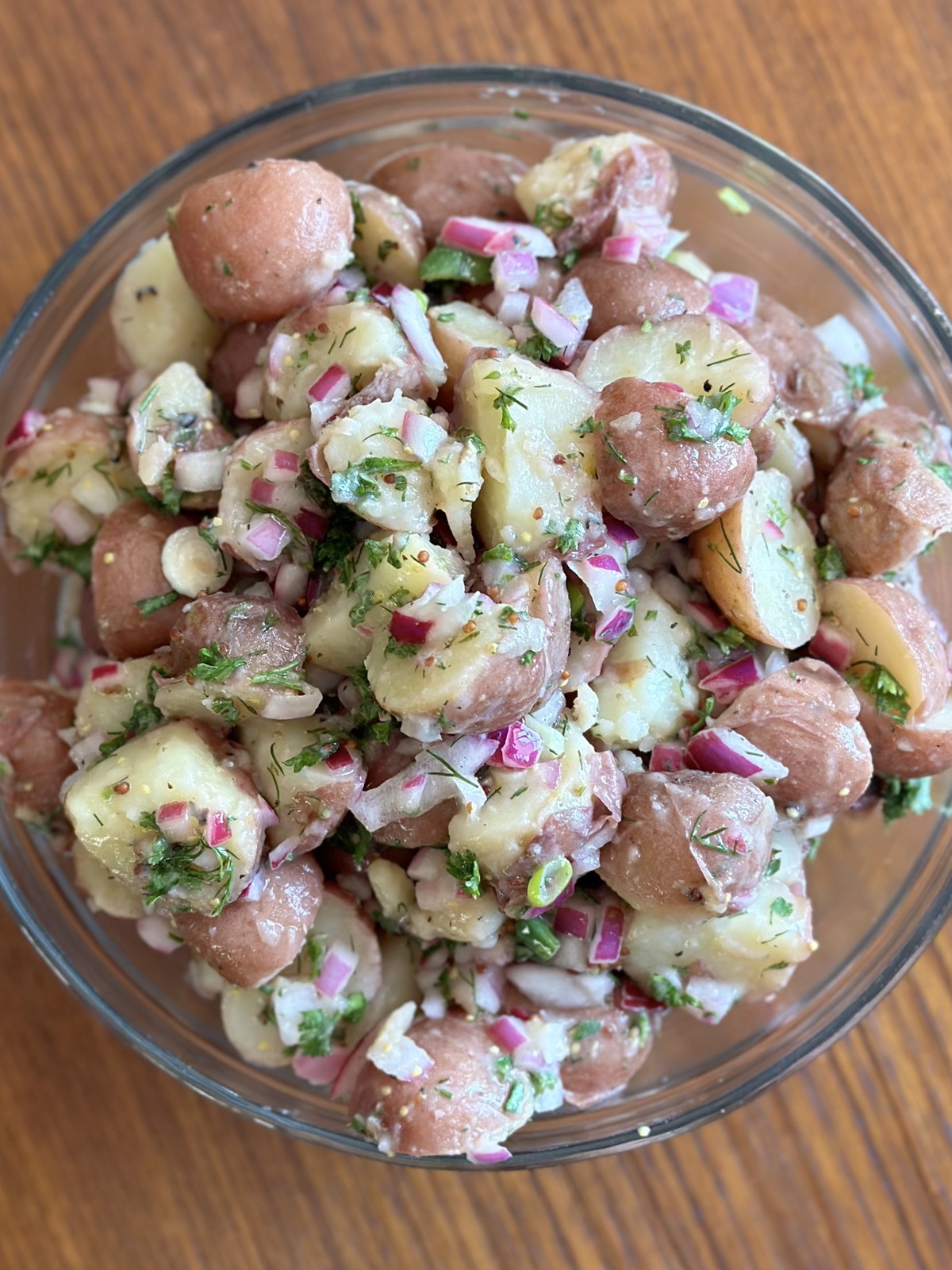 Herby Potato Salad with Ranch Salt