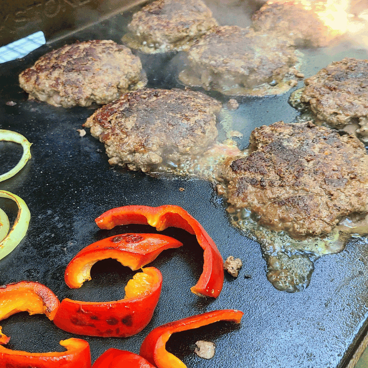 Image of Cook for about 2-3 minutes per side or until the patties develop a good sear and are cooked to your desired doneness.