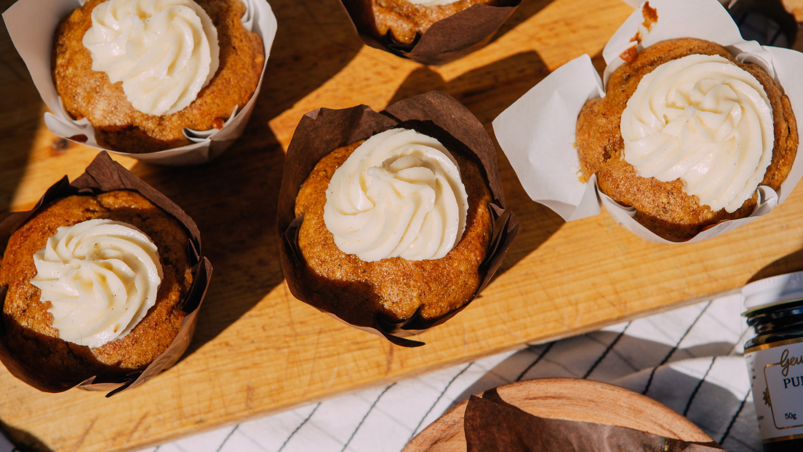 Image of Spiced Pumpkin Cupcakes