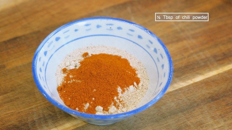 Image of Transfer the salt and peppercorns into a spice grinder and blend into a fine powder. Then mix it with 1/2 tbsp of red chili powder to add a different spicy kick. By the way, they do have pre-made Jiaoyan seasoning...