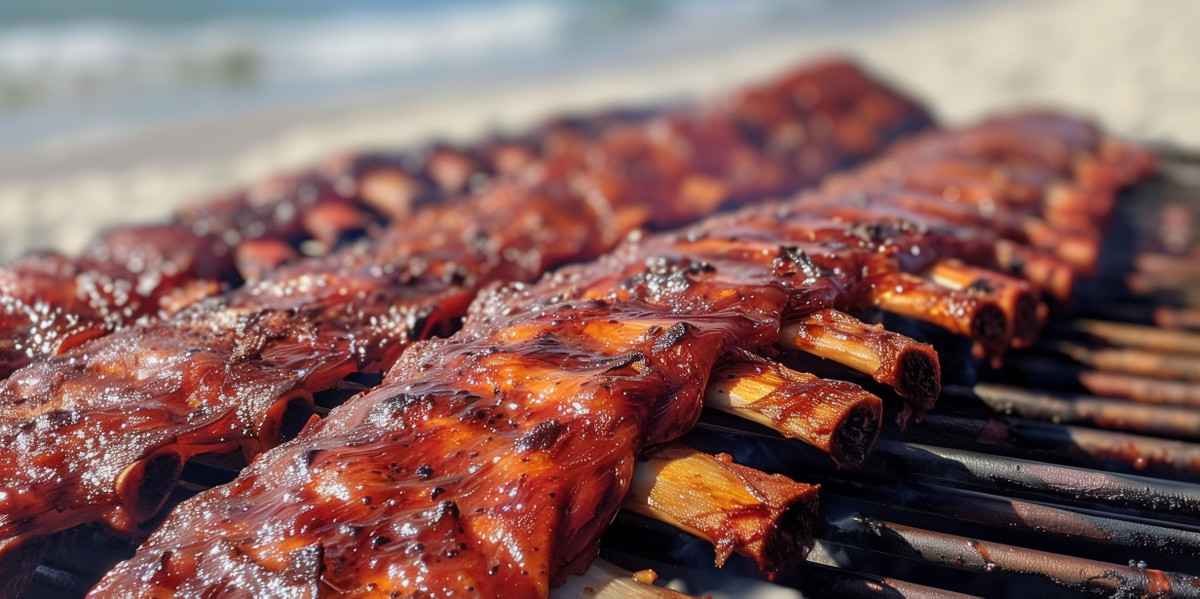Cooking the Smoked Baby Back Ribs