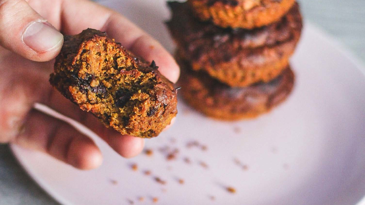 Image of Pumpkin Choc Chip Muffins