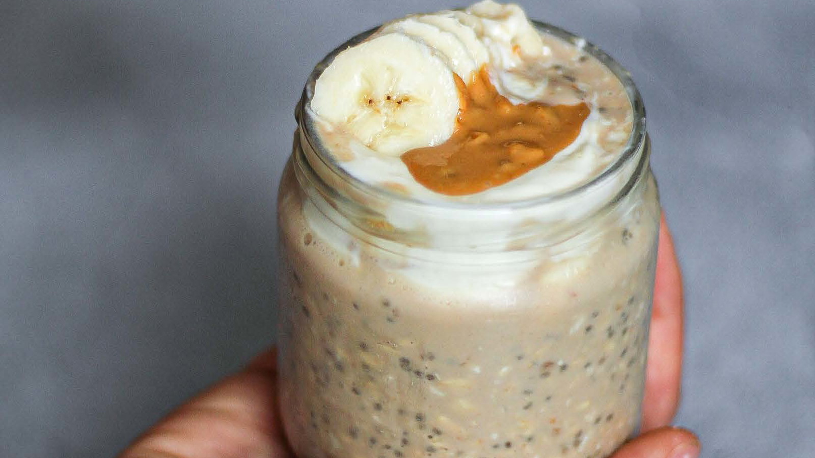 Image of Chocolate & Peanut Butter Overnight Oats