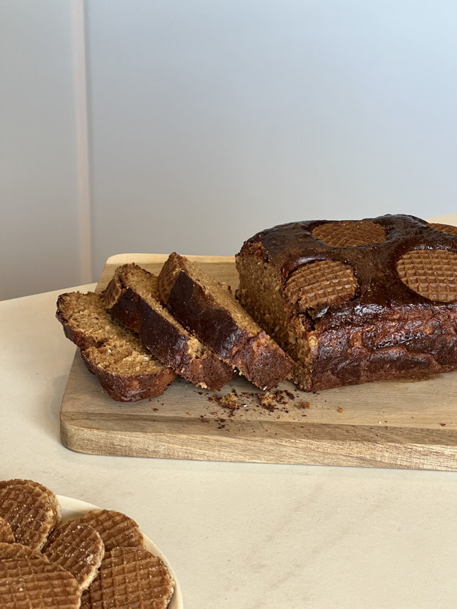 Image of Stroopwafel Bananenbrood