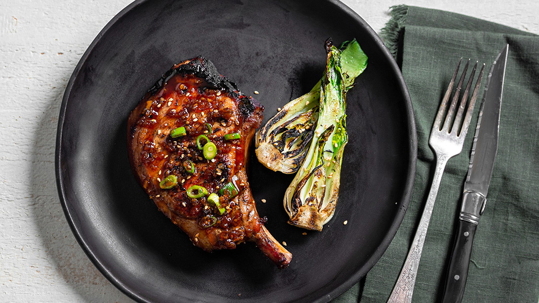 Image of Ginger-Soy Kurobuta Pork Chops