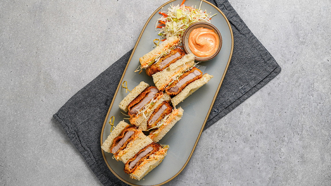 Air Fryer Kurobuta Katsu Sando