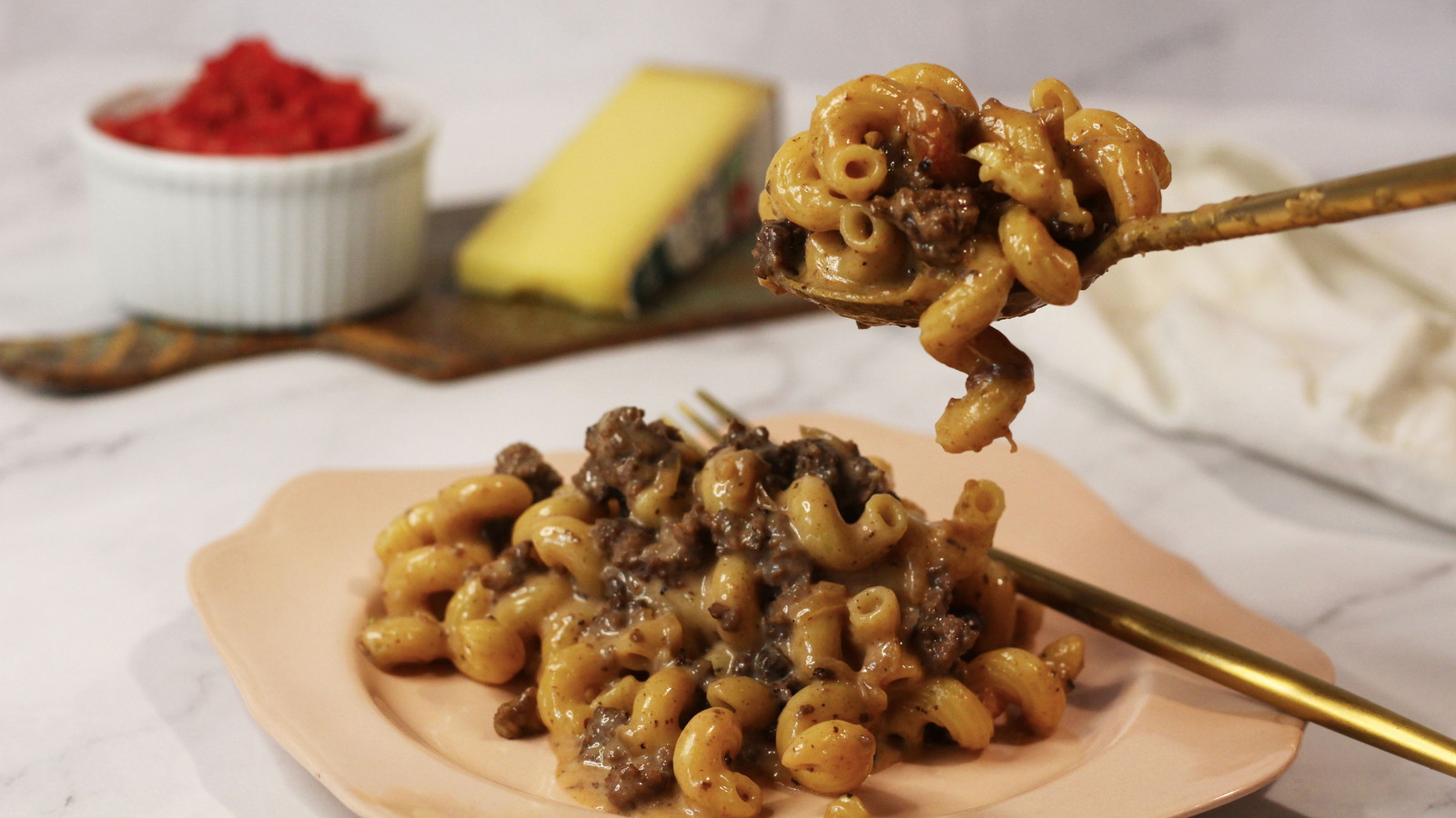 Image of Wagyu Ground Beef Mac & Cheese