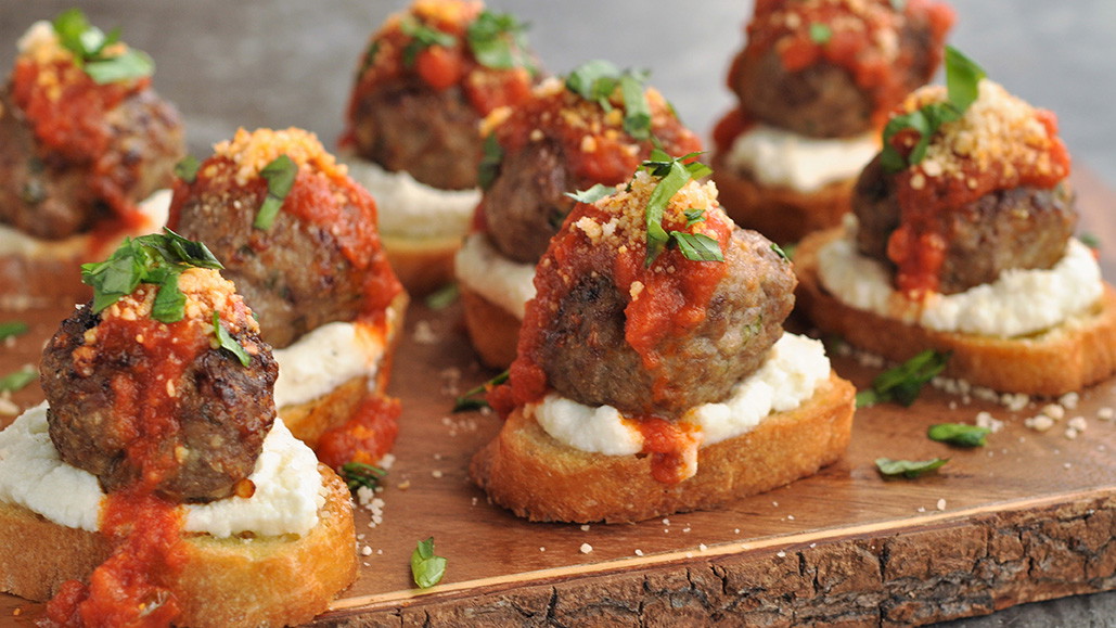 Image of Air Fryer Beef Ricotta Meatballs