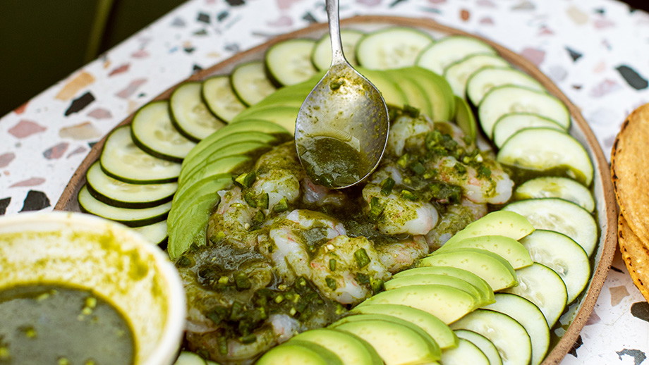 Image of Aguachile de Camaron (Shrimp)