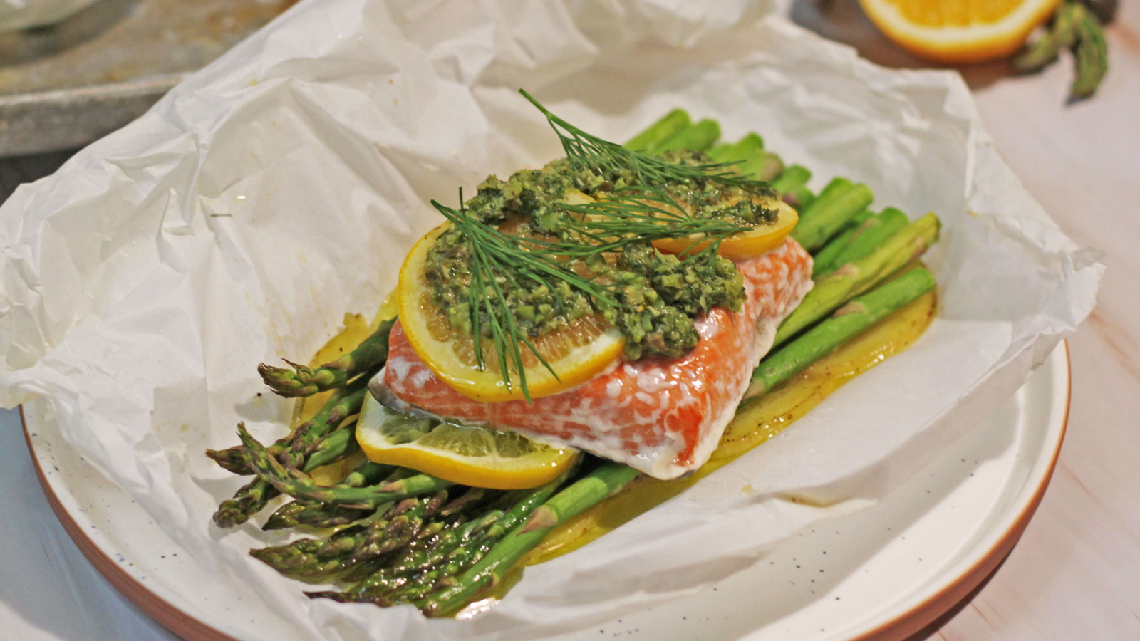 Image of Salmon en Papillote