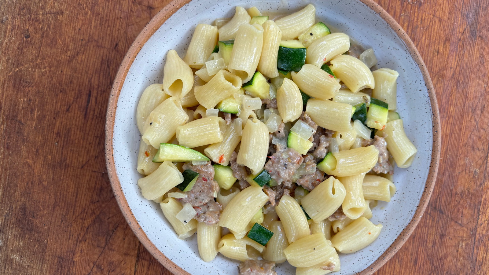 Image of Rigatoni with Lottie's Calabrian Sausage