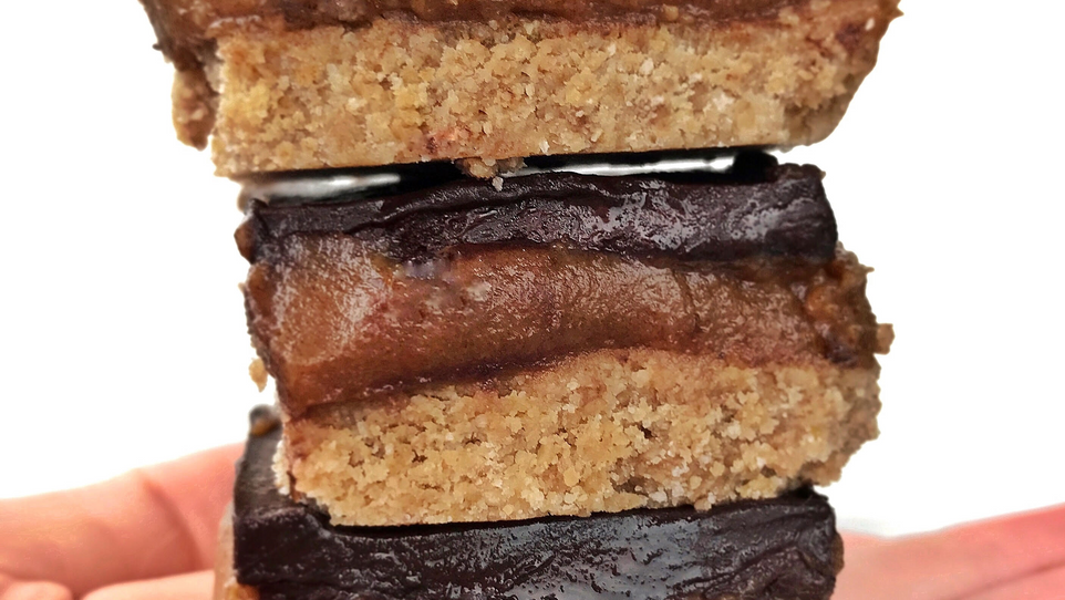 Image of Vegan Millionaire's Shortbread Slices