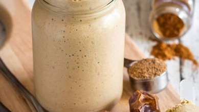 Image of Almond Butter, Maca & Cinnamon Protein Smoothie