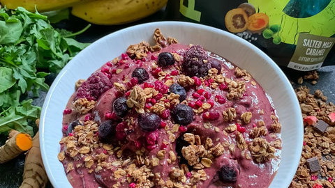 Image of Fruity protein smoothie bowl