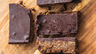 Image of Chocolate walnut caramel bars