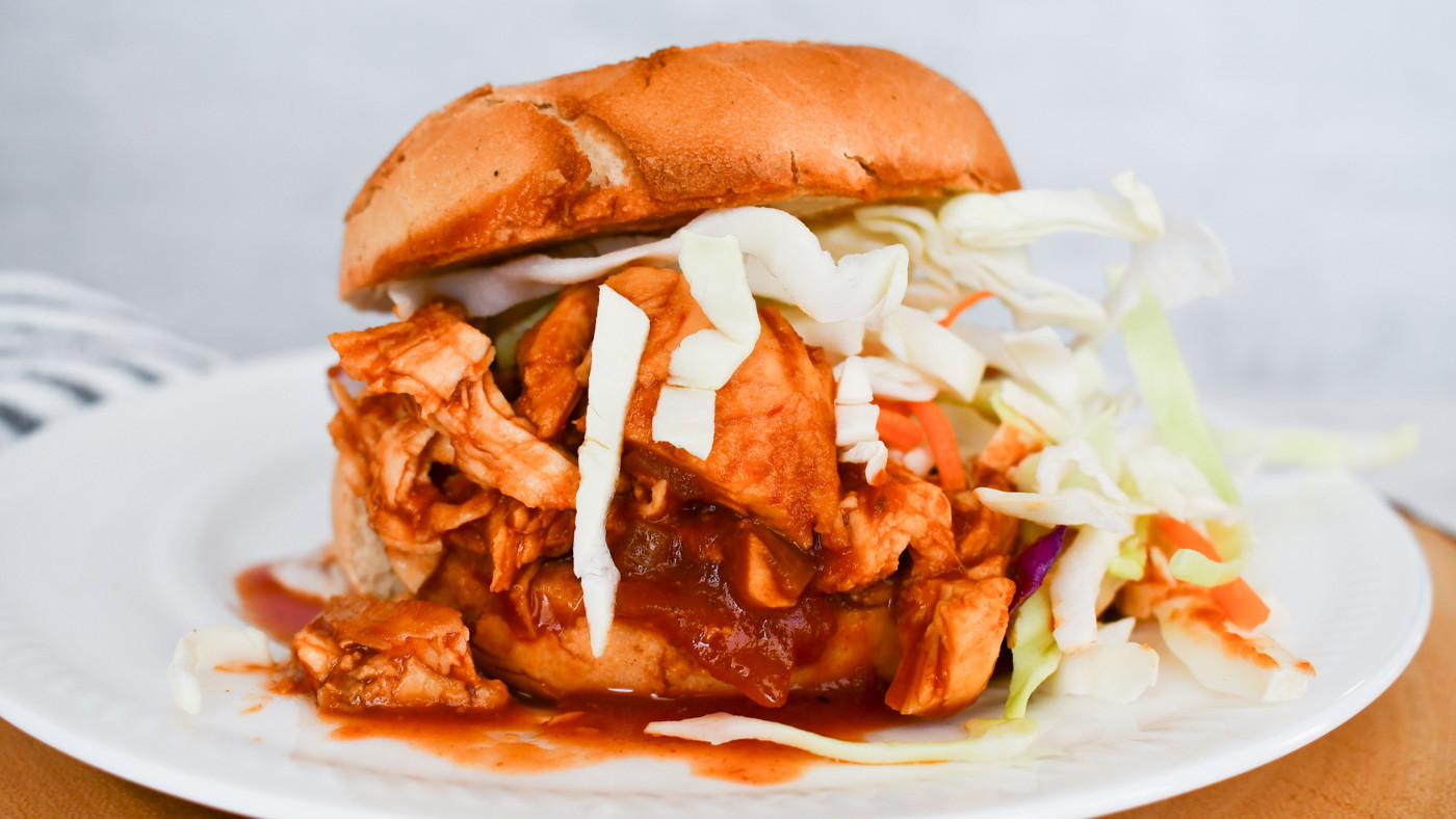 Image of Easy BBQ Chicken Sandwich Recipe