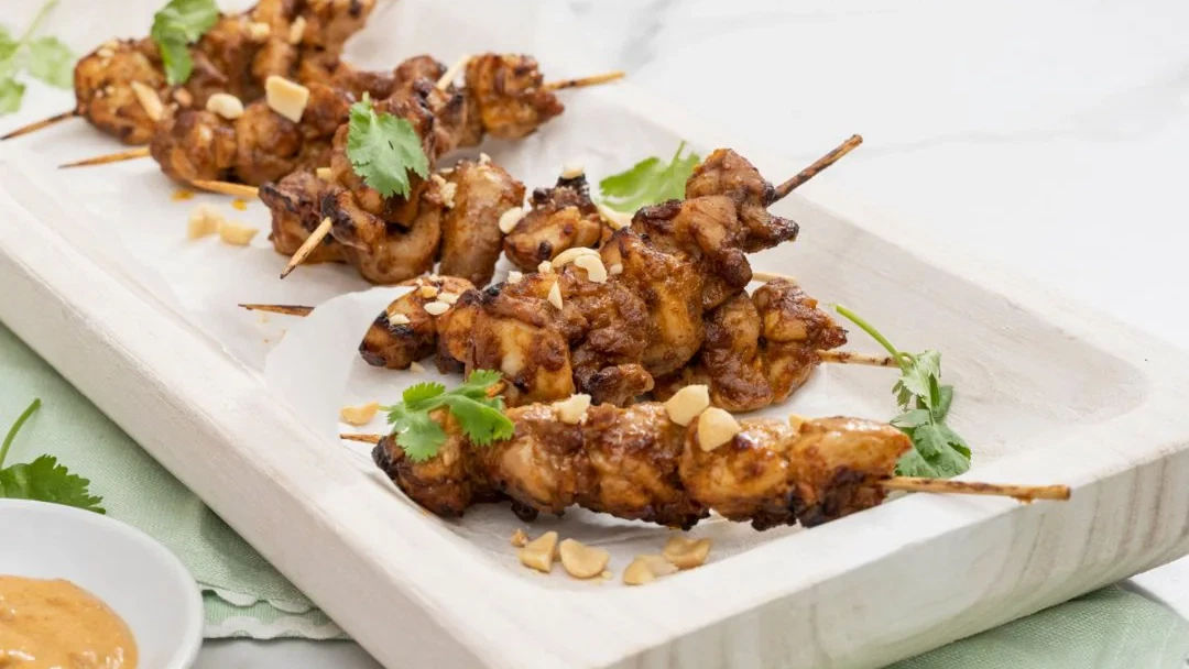 Image of Moroccan Chicken Skewers with Beerenberg Slow Cooker Moroccan Lamb Sauce