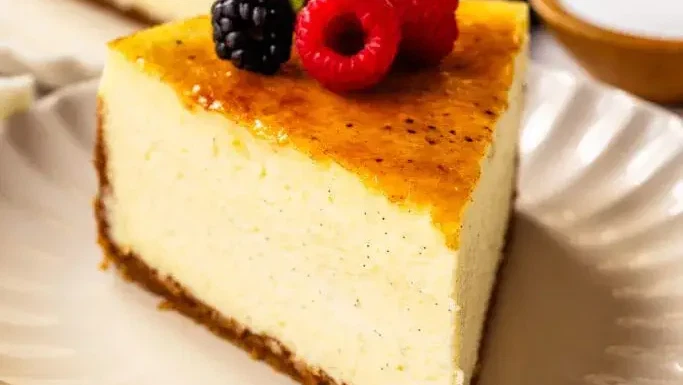 Image of Crème Brûlée Cheesecake