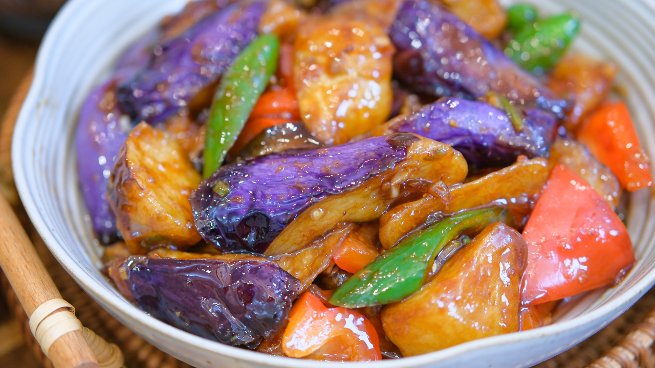 Image of The Best Chinese Eggplant Recipe (Di San Xian AKA Three Treasures From the Ground)