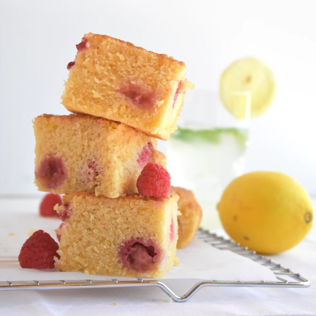 Image of Bolo Vegan de Framboesa - sem Leite, sem Ovo e sem Glúten