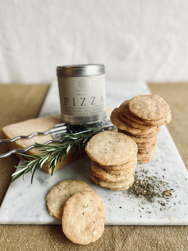 Image of Parmesan crackers