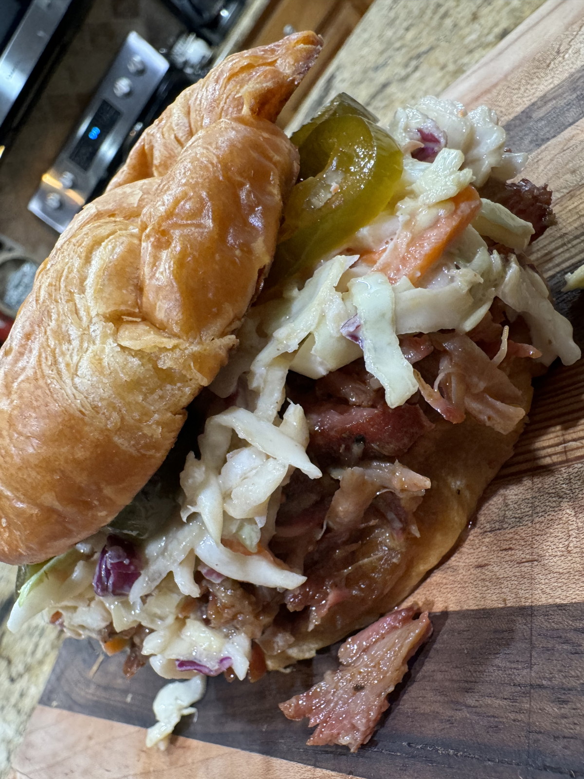 BBQ Country Style Rib Sandwich!