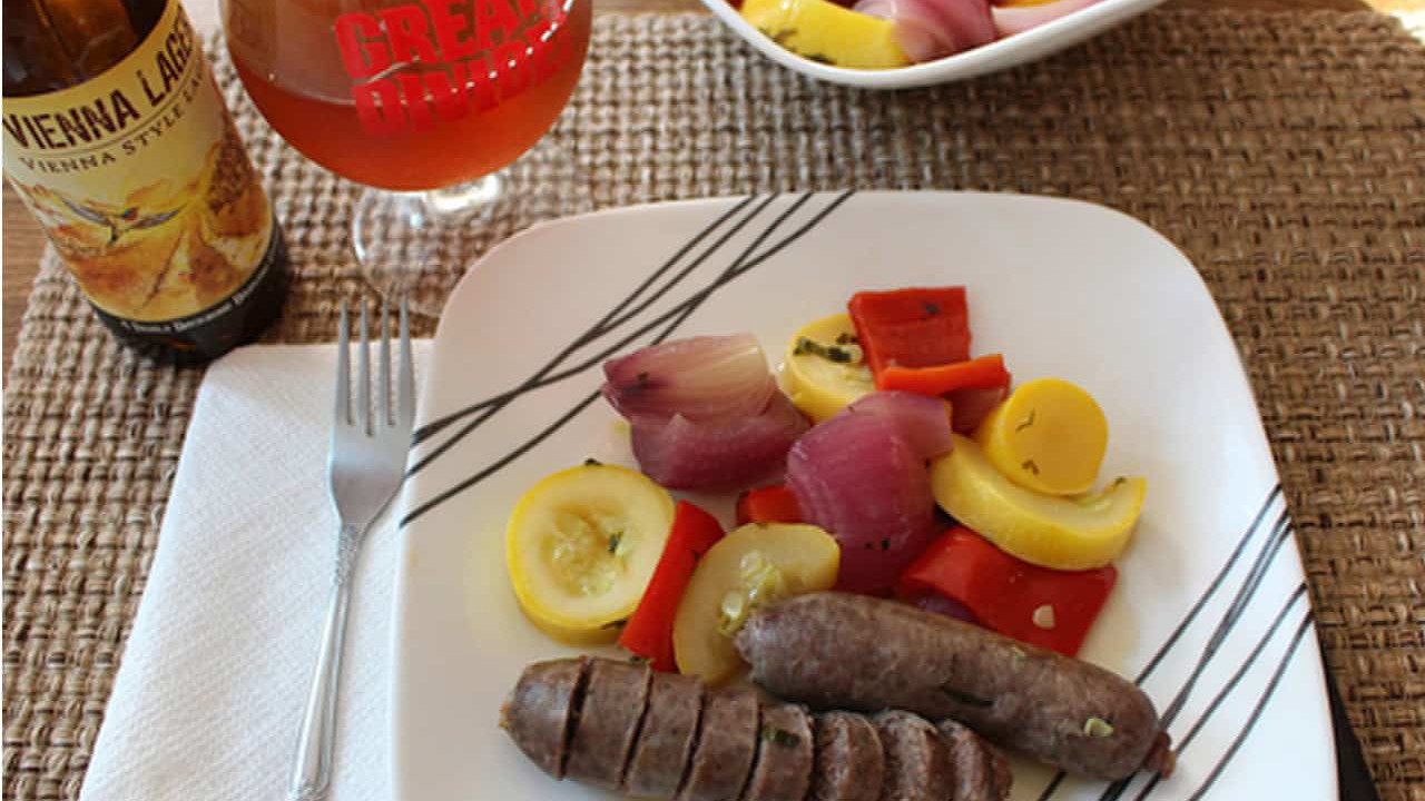 Image of Venison Sausage in Beer